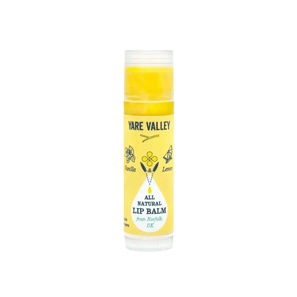 Natural Vanilla & Lemon Lip Balm Stick